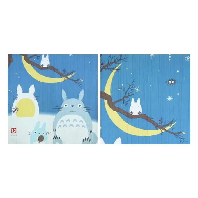 Maison Ghibli Décoration Murale|Rideaux Totoro Ciel D'Hiver - Mon Voisin Totoro