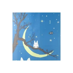 Maison Ghibli Décoration Murale|Rideaux Totoro Ciel d'hiver - Mon Voisin Totoro