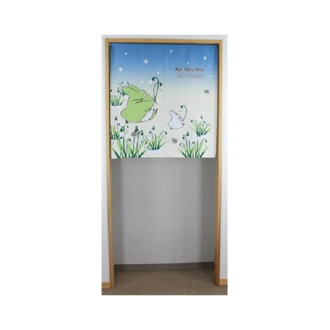Maison Ghibli Décoration Murale|Rideaux Totoro Flocons de Neige - Mon Voisin Totoro