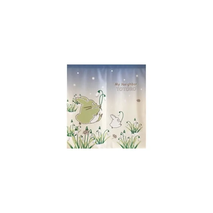 Maison Ghibli Décoration Murale|Rideaux Totoro Flocons de Neige - Mon Voisin Totoro