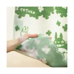 Maison Ghibli Décoration Murale|Rideaux Totoro Trèfles - Mon Voisin Totoro