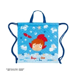 Maison Ghibli Sacs|Sac à dos Ponyo dans la mer 35x35 - Ponyo sur la falaise