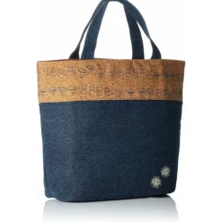 Maison Ghibli Cuisine Et Table|Sac à Lunch style liège & denim - Mon Voisin Totoro