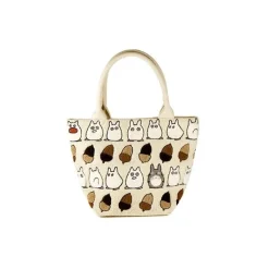 Maison Ghibli Sacs|Sac Brode Beige Totoro Noisettes - Mon Voisin Totoro