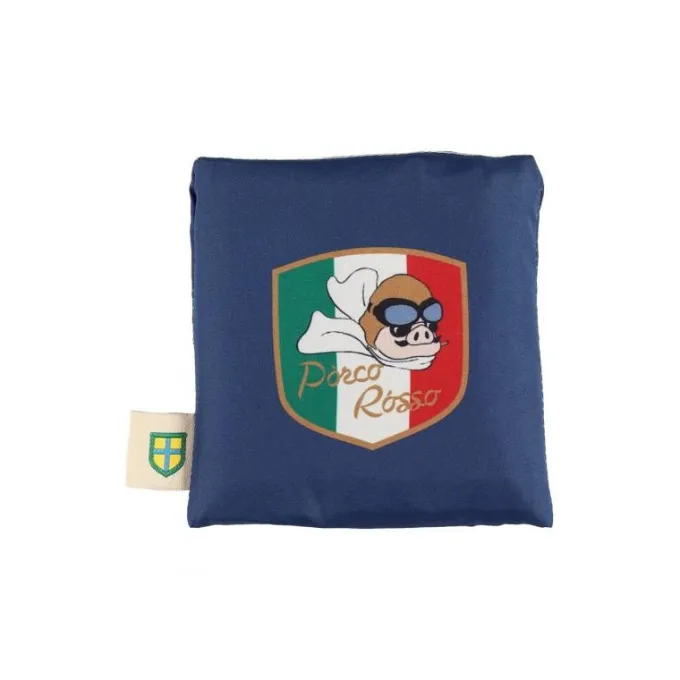 Maison Ghibli Sacs|Sac pliable patch Porco - Porco Rosso