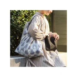 Maison Ghibli Sacs|Sac pliable Silhouette Totoro Gris 40x20 cm - Mon Voisin Totoro