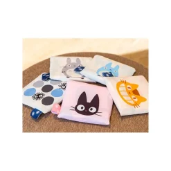 Maison Ghibli Sacs|Sac Pliable Silhouette Totoro Bleu 40x20 cm - Mon Voisin Totoro
