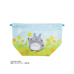 Maison Ghibli Sacs|Sacoche à Gousset Totoro Fleurs 17 x 26 cm - Mon Voisin Totoro