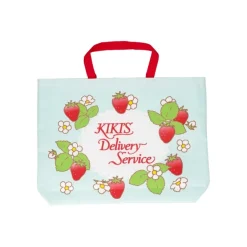 Maison Ghibli Sacs|Sacoche d'écolier Jiji Fraise - Kiki la petite sorcière