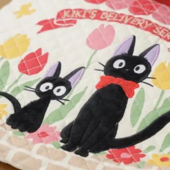 Maison Ghibli Sacs|Sacoche d'écolier Jiji Tulipes - Kiki la petite sorcière