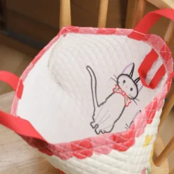 Maison Ghibli Sacs|Sacoche d'écolier Jiji Tulipes - Kiki la petite sorcière