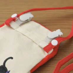 Maison Ghibli Sacs|Sacoche mascotte Jiji 17 x 12 cm - Kiki la petite sorcière