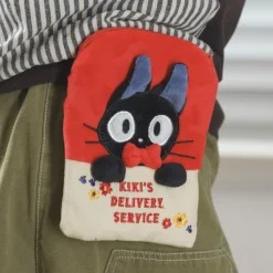 Maison Ghibli Sacs|Sacoche mascotte Jiji 17 x 12 cm - Kiki la petite sorcière
