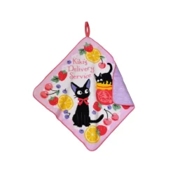 Maison Ghibli Linge De Maison|Serviette à passant Jiji Confitures fruits - Kiki la petite sorcière