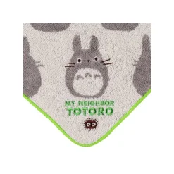 Maison Ghibli Linge De Maison|Serviette à passant Silhouette Totoro Gris - Mon Voisin Totoro