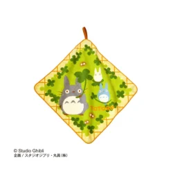 Maison Ghibli Linge De Maison|Serviette à passant Totoro Trèfles - Mon VoisinTotoro