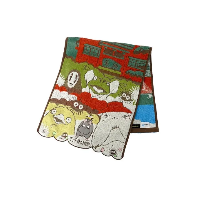 Maison Ghibli Linge De Maison|Serviette Aburaya 34x80 cm - Le Voyage de Chihiro
