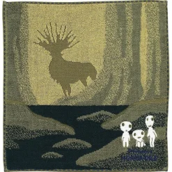 Maison Ghibli Linge De Maison|SERVIETTE ESPRIT DE LA FORÊT- PRINCESS MONONOKÉ 25X25