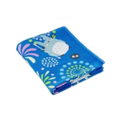 Maison Ghibli Linge De Maison|Serviette Imabari Totoro Feux d'artifice 34x80 cm - Mon Voisin Totoro