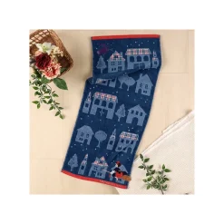 Maison Ghibli Linge De Maison|Serviette La nuit du départ 34x80 cm - Kiki la petite sorcière