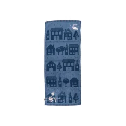 Maison Ghibli Linge De Maison|Serviette La nuit du départ 34x80 cm - Kiki la petite sorcière
