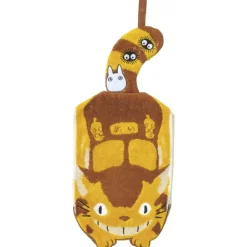 Maison Ghibli Linge De Maison|Serviette Mascotte Chatbus 20x45 cm- Mon Voisin Totoro