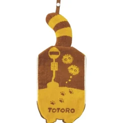 Maison Ghibli Linge De Maison|Serviette Mascotte Chatbus 20x45 cm- Mon Voisin Totoro