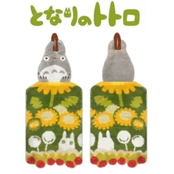 Maison Ghibli Linge De Maison|Serviette Mascotte Totoro Gris  20x45 cm- Mon Voisin Totoro