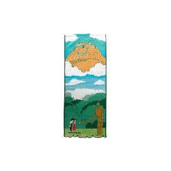 Maison Ghibli Linge De Maison|Serviette Robot Jardinier 34x80 cm - Le Château dans le ciel