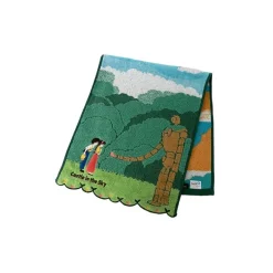 Maison Ghibli Linge De Maison|Serviette Robot Jardinier 34x80 cm - Le Château dans le ciel