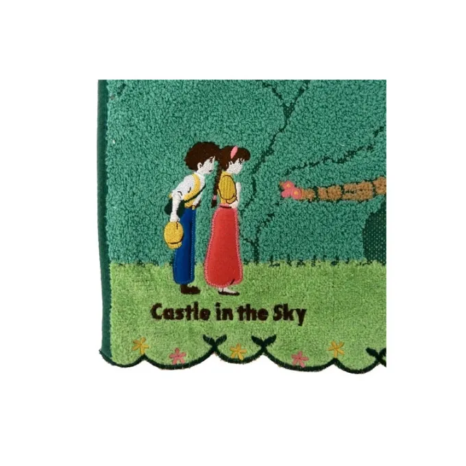 Maison Ghibli Linge De Maison|Serviette Robot Jardinier 34x80 cm - Le Château dans le ciel