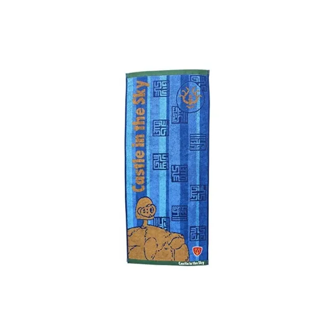 Maison Ghibli Linge De Maison|Serviette Robot 34x80 cm - Le Château dans le ciel