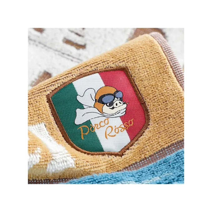 Maison Ghibli Linge De Maison|Serviette Savoia S.21 34x80 cm - Porco Rosso