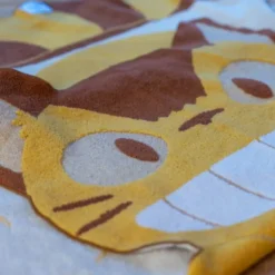Maison Ghibli Linge De Maison|Serviette silhouette Chatbus 87 x 120 cm - Mon voisin Totoro