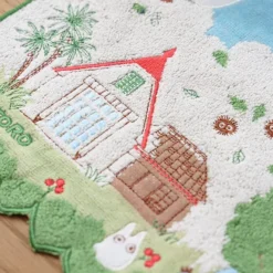 Maison Ghibli Linge De Maison|Serviette Totoro dans le ciel 34x80 cm - Mon Voisin Totoro