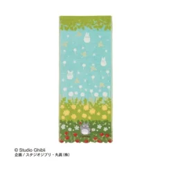 Maison Ghibli Linge De Maison|Serviette Totoro Fleurs & Fraises 34x80 cm - Mon Voisin Totoro