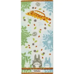 Maison Ghibli Linge De Maison|Serviette Totoro Sur une branche 34x80 cm - Mon Voisin Totoro