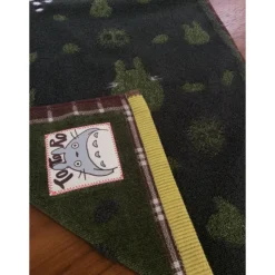 Maison Ghibli Linge De Maison|Serviette Vert Automne 34x80 cm - Mon Voisin Totoro