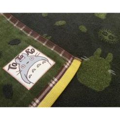 Maison Ghibli Linge De Maison|Serviette Vert Automne 34x80 cm - Mon Voisin Totoro