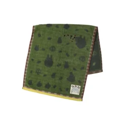 Maison Ghibli Linge De Maison|Serviette Vert Automne 34x80 cm - Mon Voisin Totoro