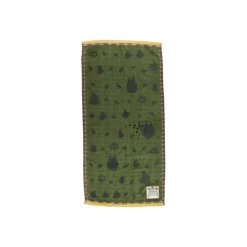 Maison Ghibli Linge De Maison|Serviette Vert Automne 34x80 cm - Mon Voisin Totoro