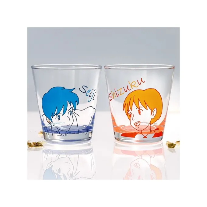 Maison Ghibli Cuisine Et Table|Set 2 Verres Shizuku & Seiji - Si tu tends l'oreille