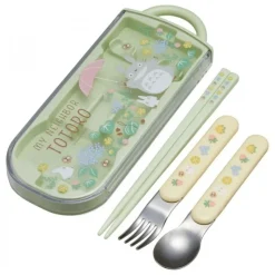 Maison Ghibli Cuisine Et Table|Set Baguettes Cuillère Fourchette Totoro Parapluie - Mon Voisin Totor