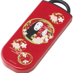 Maison Ghibli Cuisine Et Table|Set Baguettes Cuillère Fourchette No Face rouge foncé - Le Voyage de