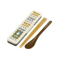 Maison Ghibli Cuisine Et Table|Set Baguettes Et Cuillère Totoro Blanc Farandole - Mon Voisin Totoro