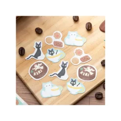 Maison Ghibli Petit Matériel|Set de stickers Break Time Cookies - Kiki la petite sorcière