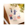 Maison Ghibli Petit Matériel|Set de stickers Kiki et cie - Kiki la petite sorcière