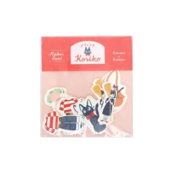 Maison Ghibli Petit Matériel|Set de stickers Kiki et cie - Kiki la petite sorcière