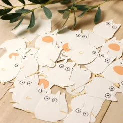 Maison Ghibli Petit Matériel|Set de stickers Totoro Blanc - Mon Voisin Totoro