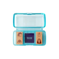 Maison Ghibli Petit Matériel|Set de Tampons Bleu Chihiro dans le train - Le Voyage de Chihiro